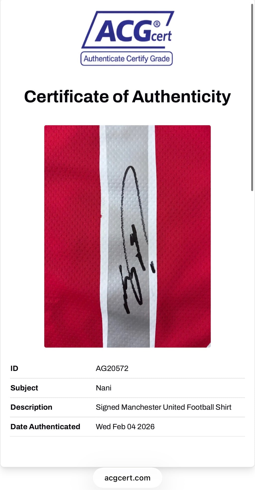 Nani Manchester United Signed Shirt 08 Moscow Final *FRAMED* PROOF & COA *RARE*