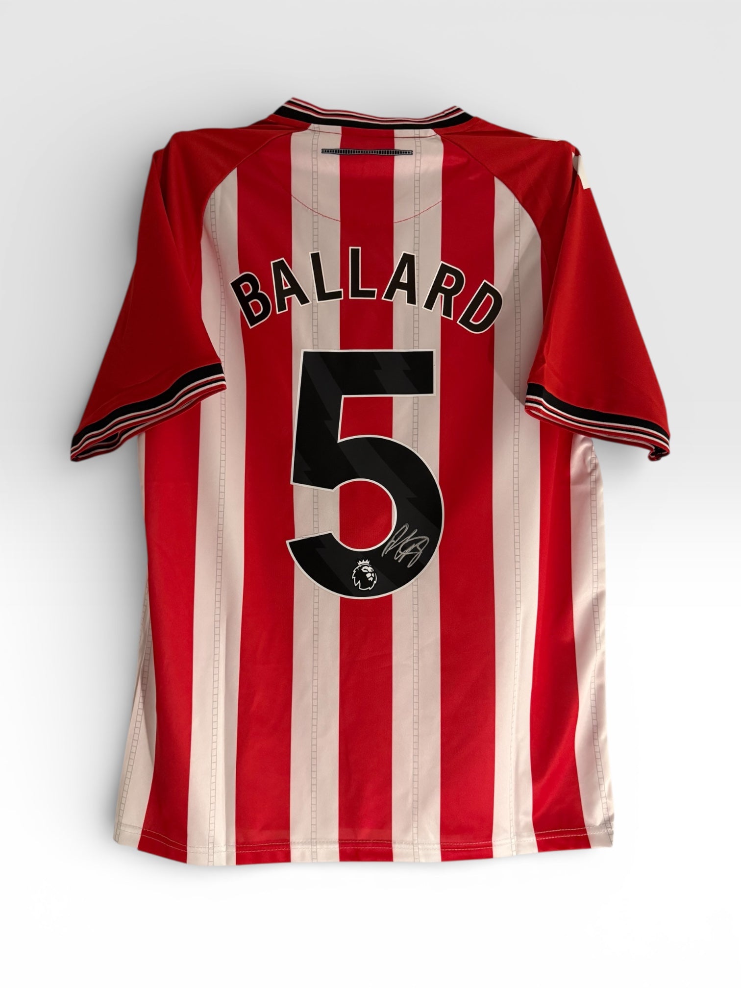 Dan Ballard Sunderland Signed Shirt *25/26 Premier League* Proof + COA *RARE*