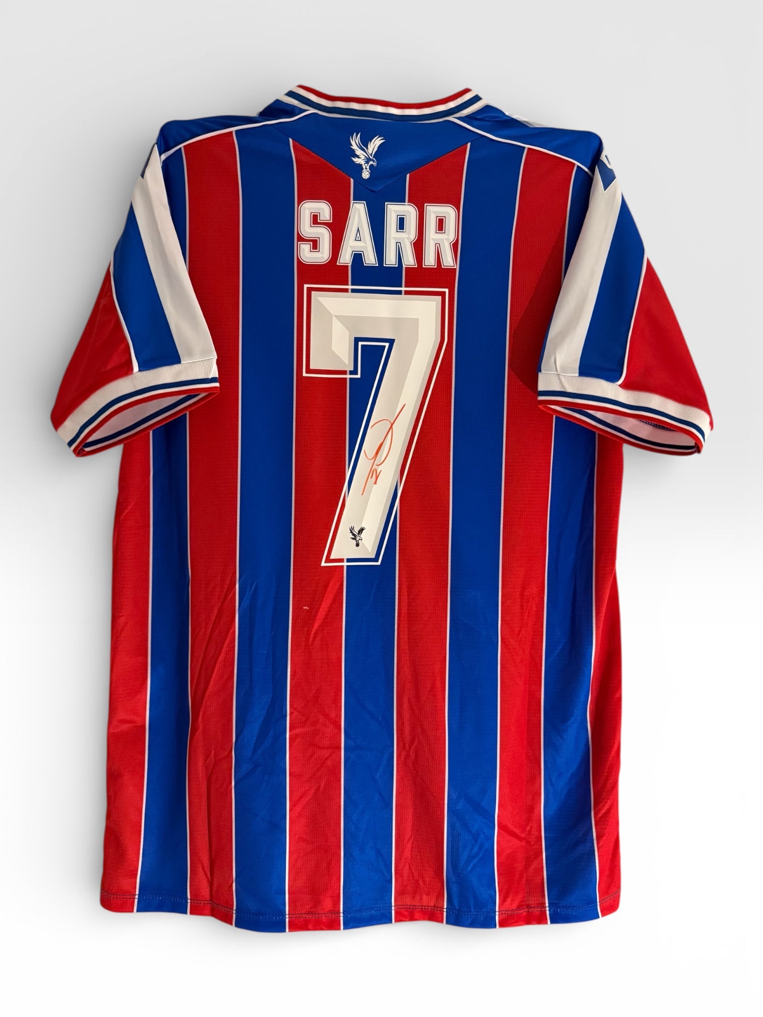 Ismaila Sarr Crystal Palace Signed Shirt COA *PROOF*