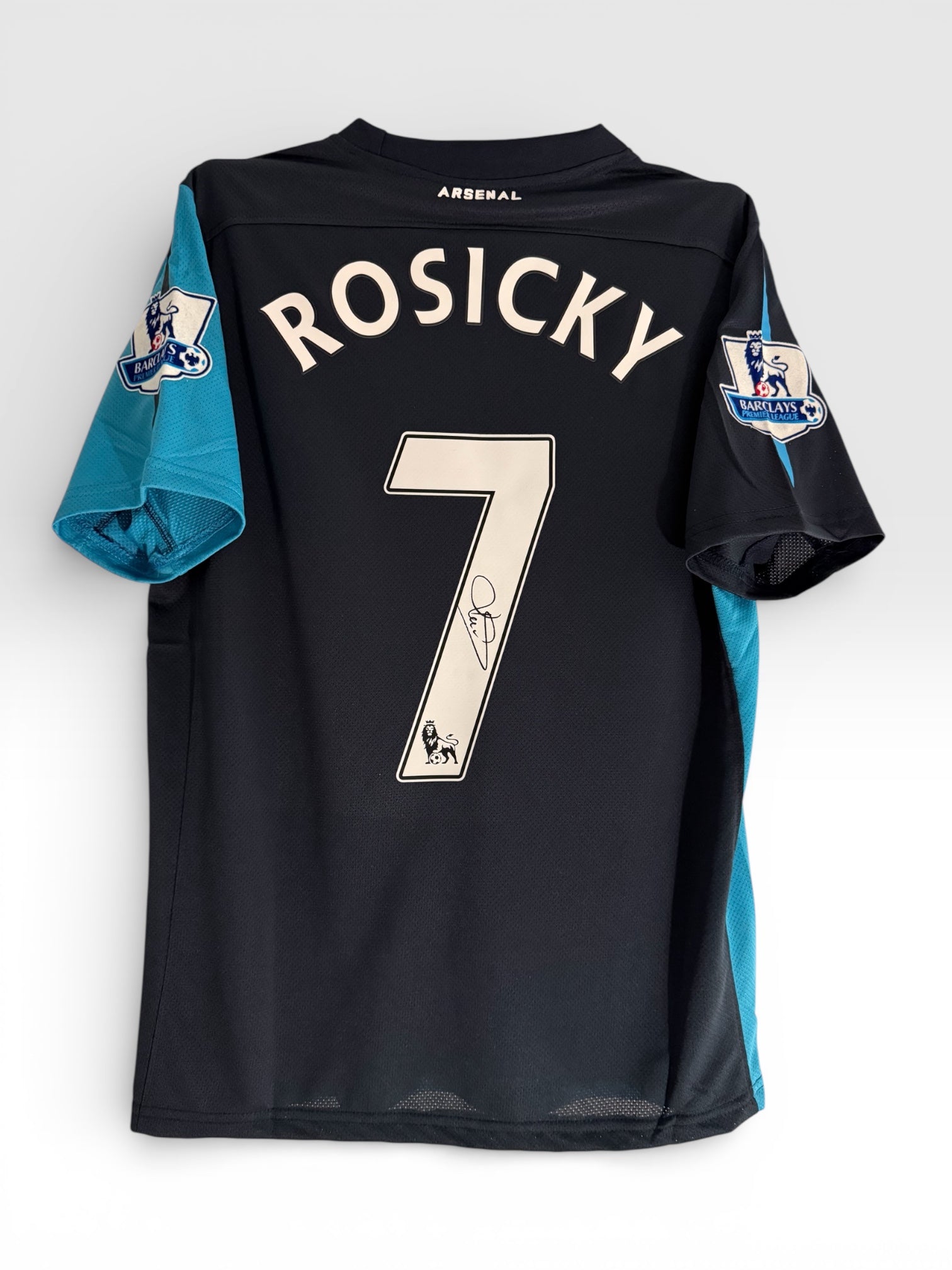 Tomas Rosicky Arsenal Signed Shirt *RARE* 11/12 Away *VIDEO PROOF & COA*