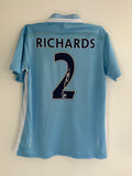 Micah Richards Manchester City 11/12 Signed Shirt *RARE* Champions PROOF & COA