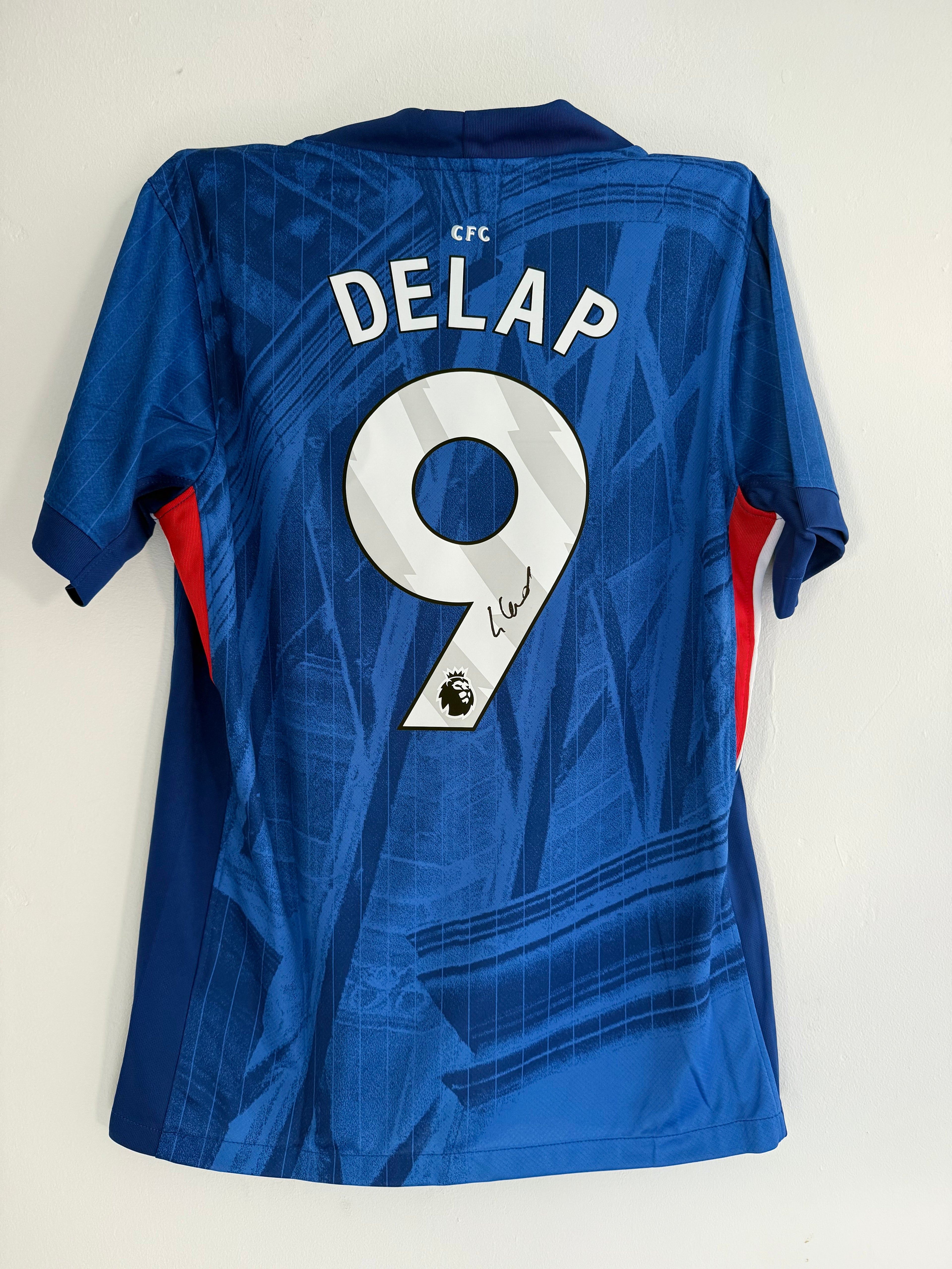 Liam Delap Chelsea Signed Shirt *25/26 Home Shirt* PROOF & COA