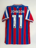 Brennan Johnson Crystal Palace Signed Shirt *25/26 Home* COA & PROOF