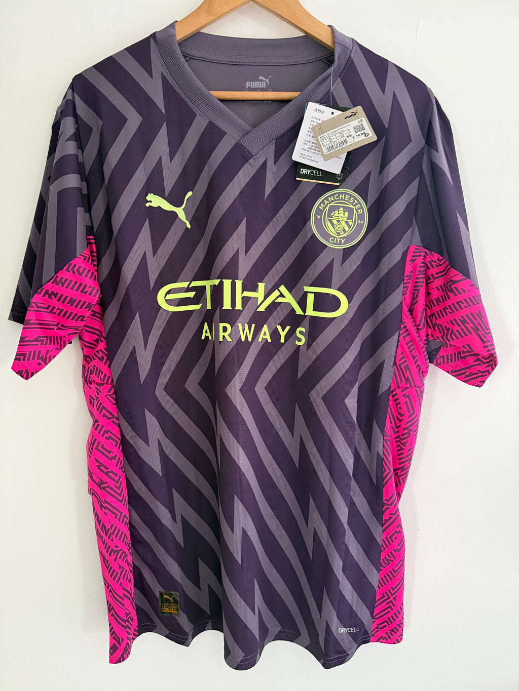 Ederson Manchester City Signed Goalkeeper Shirt *OFFICIAL SHIRT*  COA & PROOF