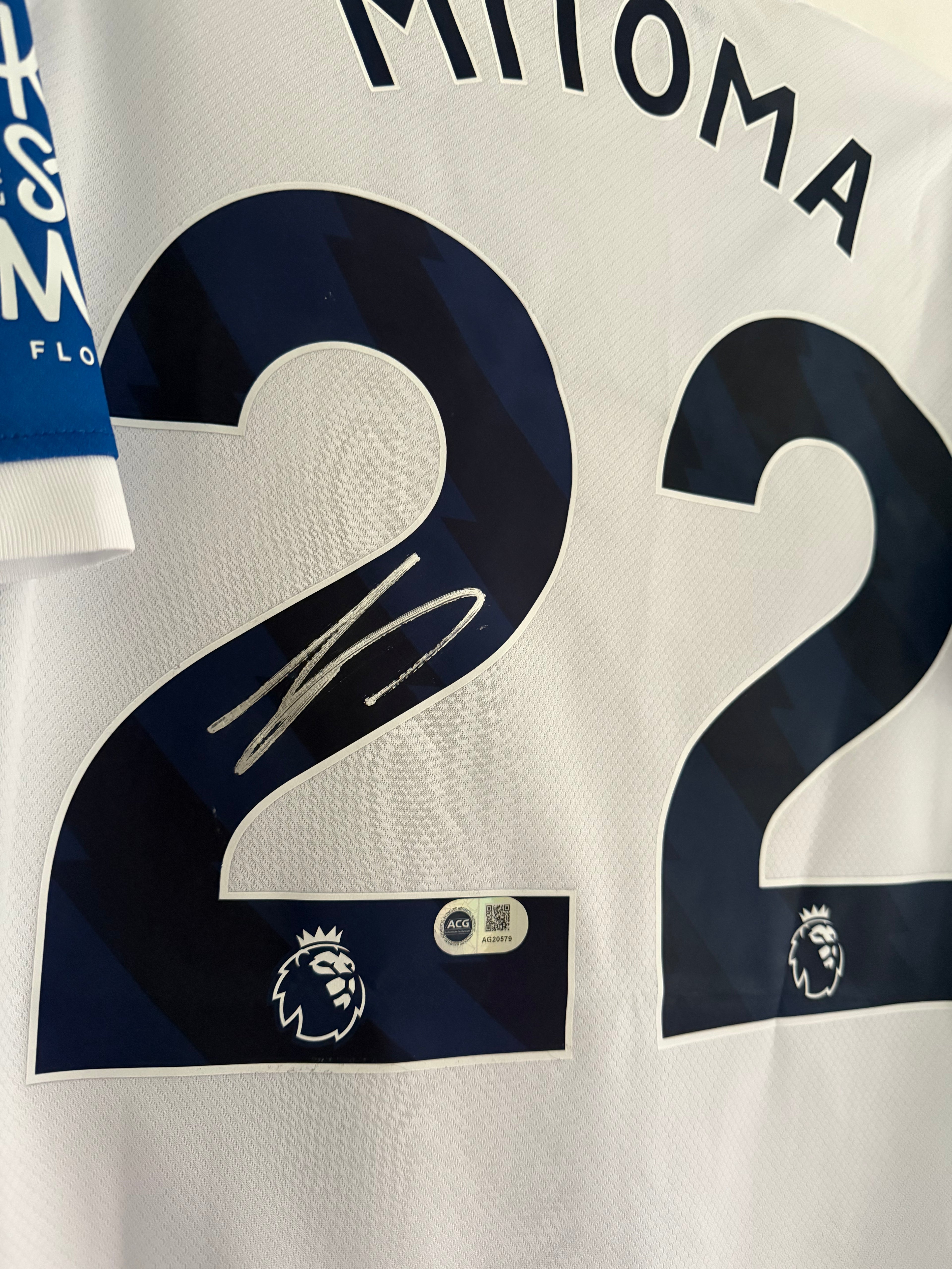 Kaoru Mitoma Brighton Signed Shirt *COA* ACG Cert Authentication