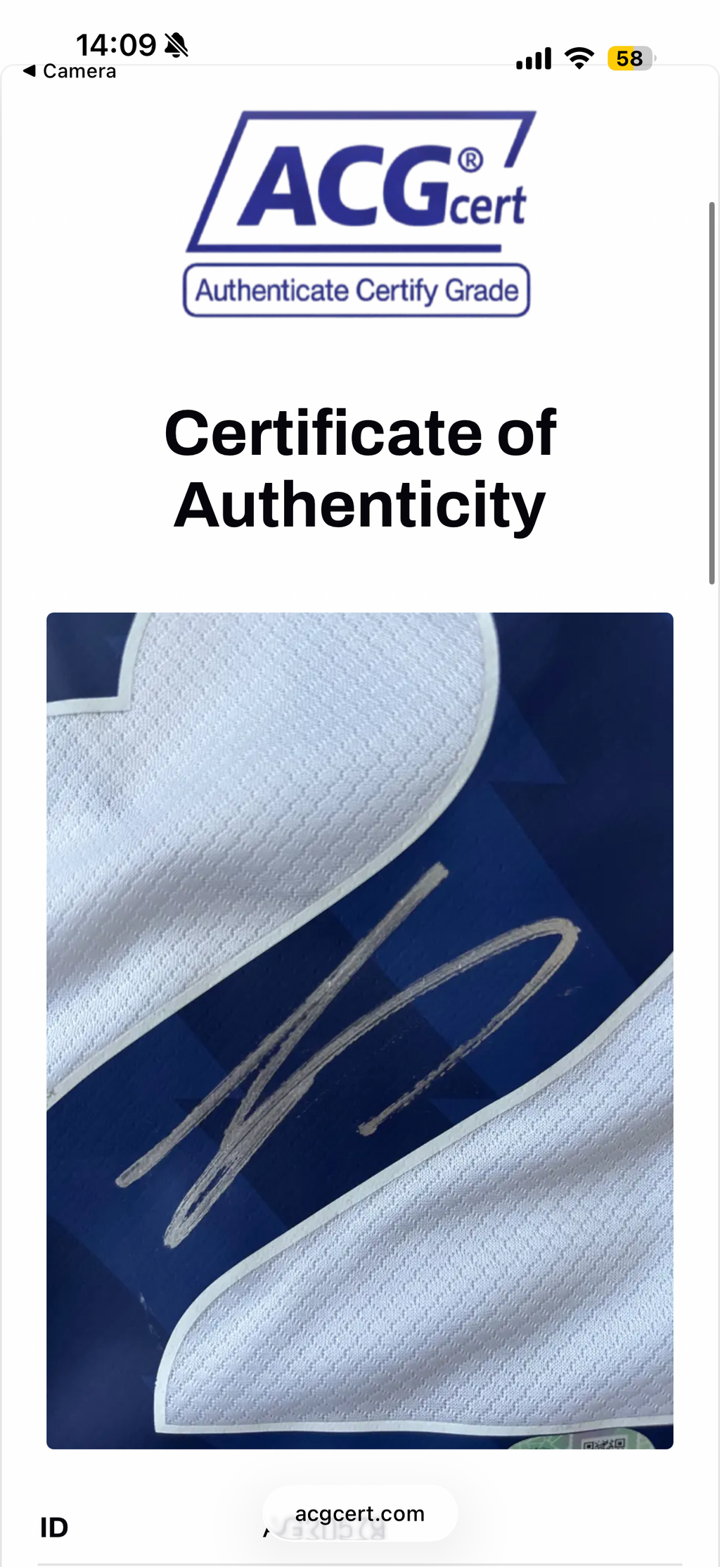 Kaoru Mitoma Brighton Signed Shirt *COA* ACG Cert Authentication