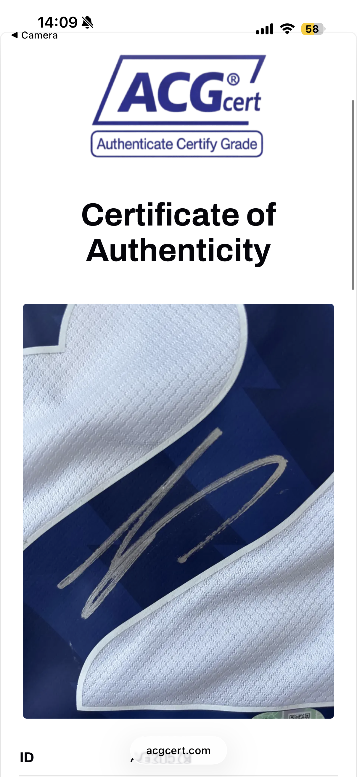 Kaoru Mitoma Brighton Signed Shirt *COA* ACG Cert Authentication