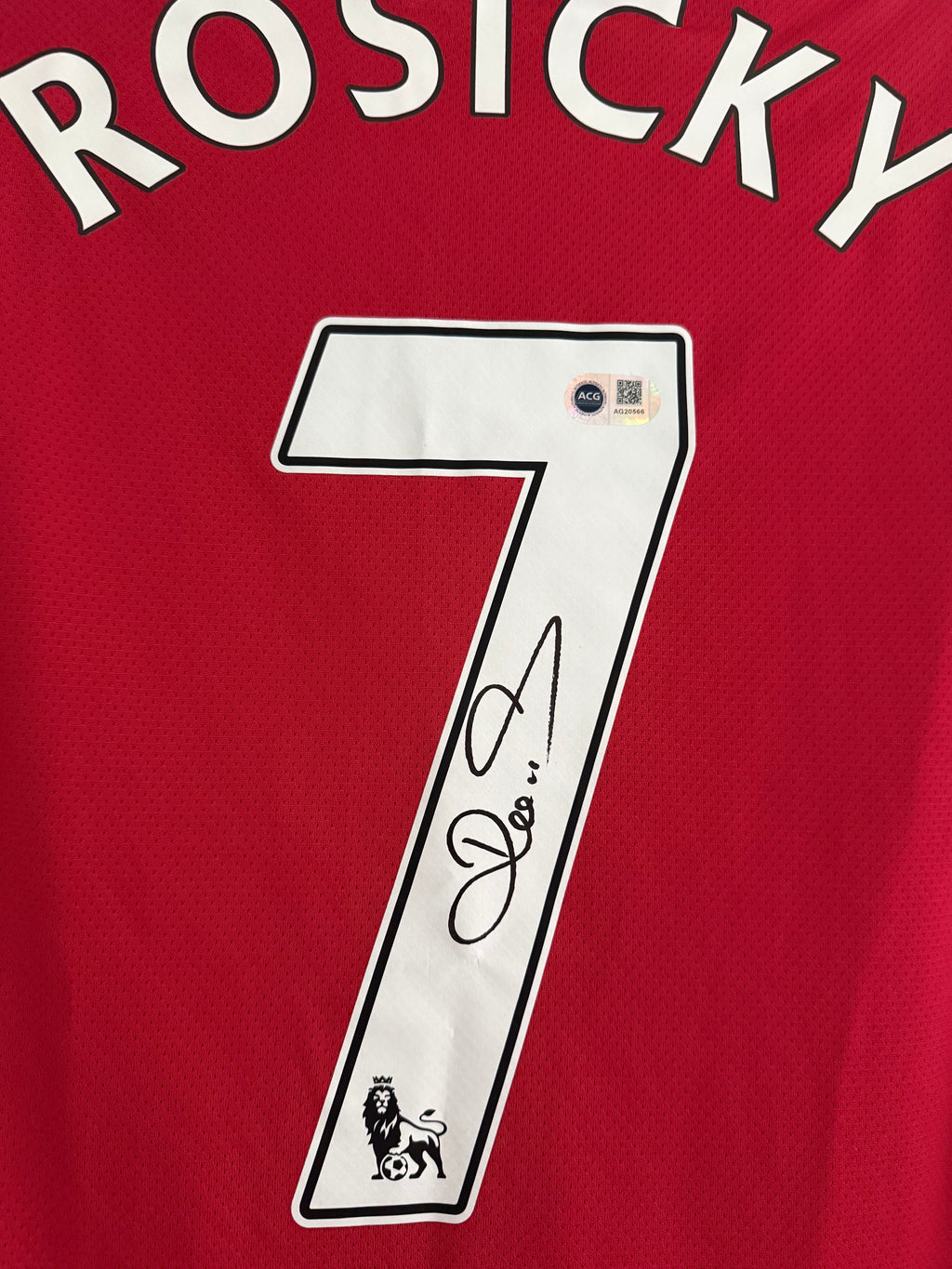 Tomas Rosicky Arsenal Signed Shirt RARE VIDEO PROOF ACG AUTHENTICATION RVP HENRY