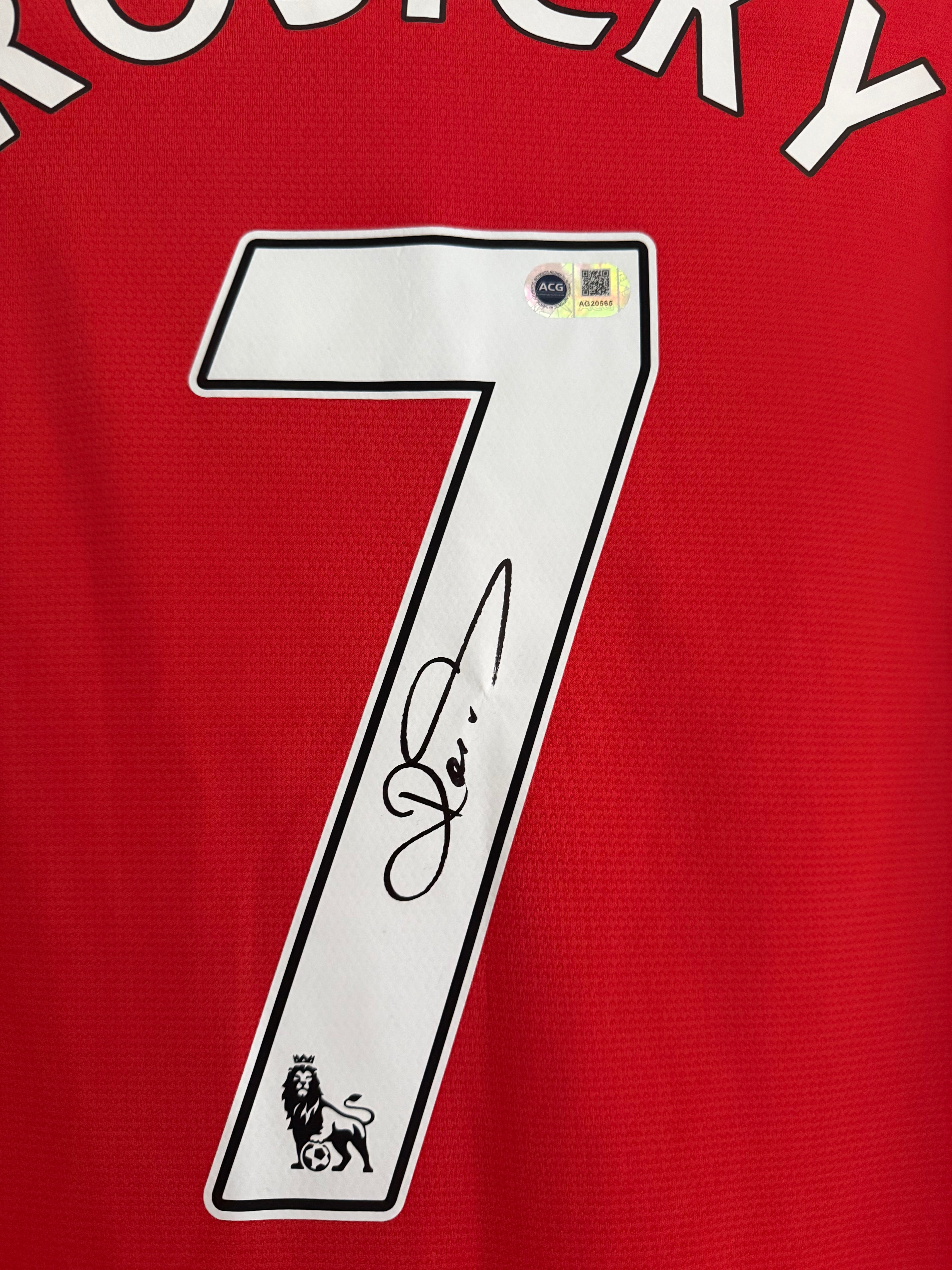Tomas Rosicky Arsenal Signed Shirt 12/13 Home *RARE* ACG COA Video Proof