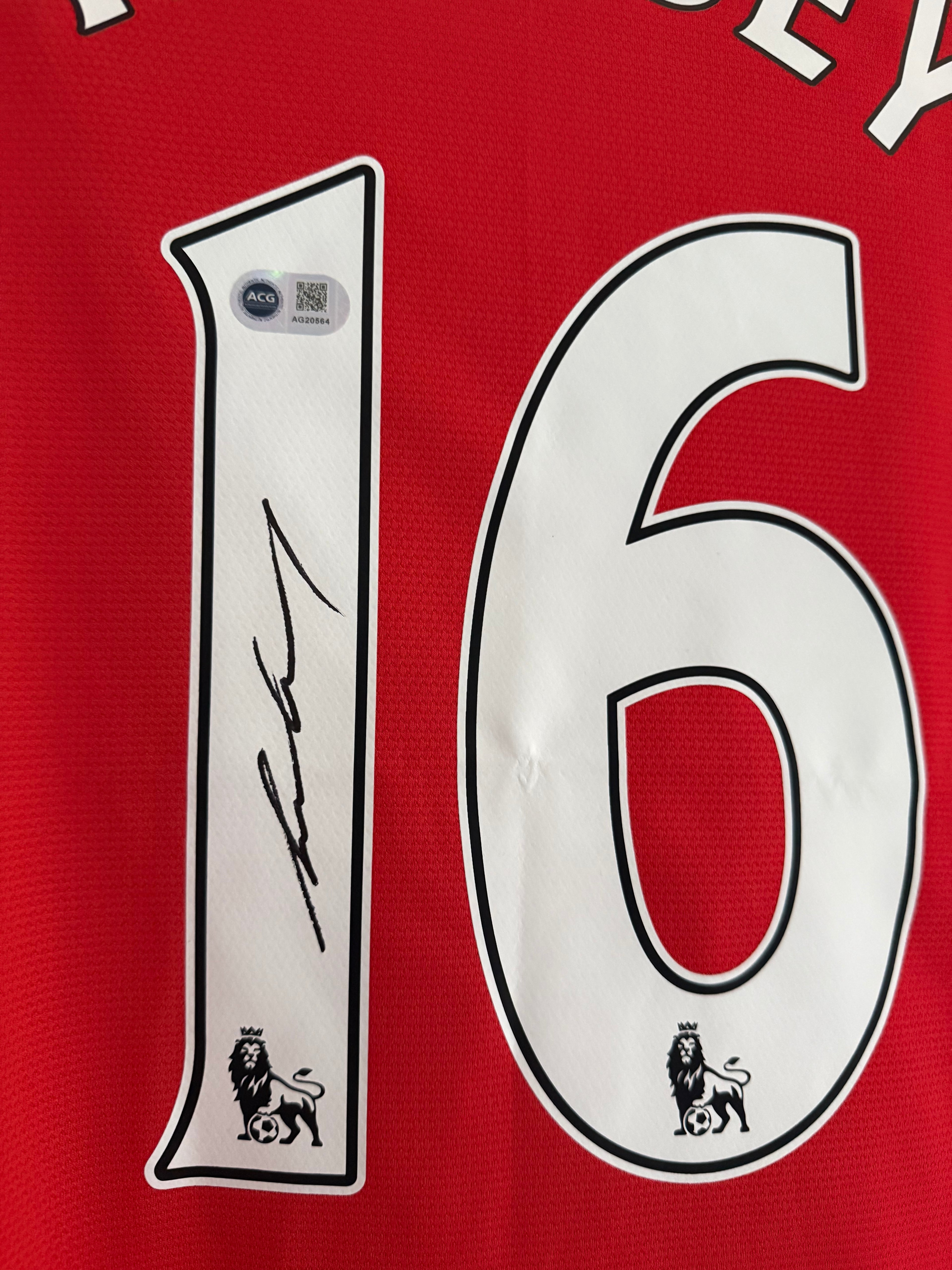 Aaron Ramsey Arsenal Signed Shirt *RARE* COA ACG Cert authentication *PROOF*