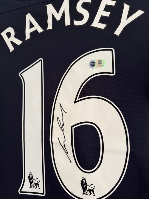Aaron Ramsey Arsenal Signed Shirt *RARE* ACG Authentication *COA*