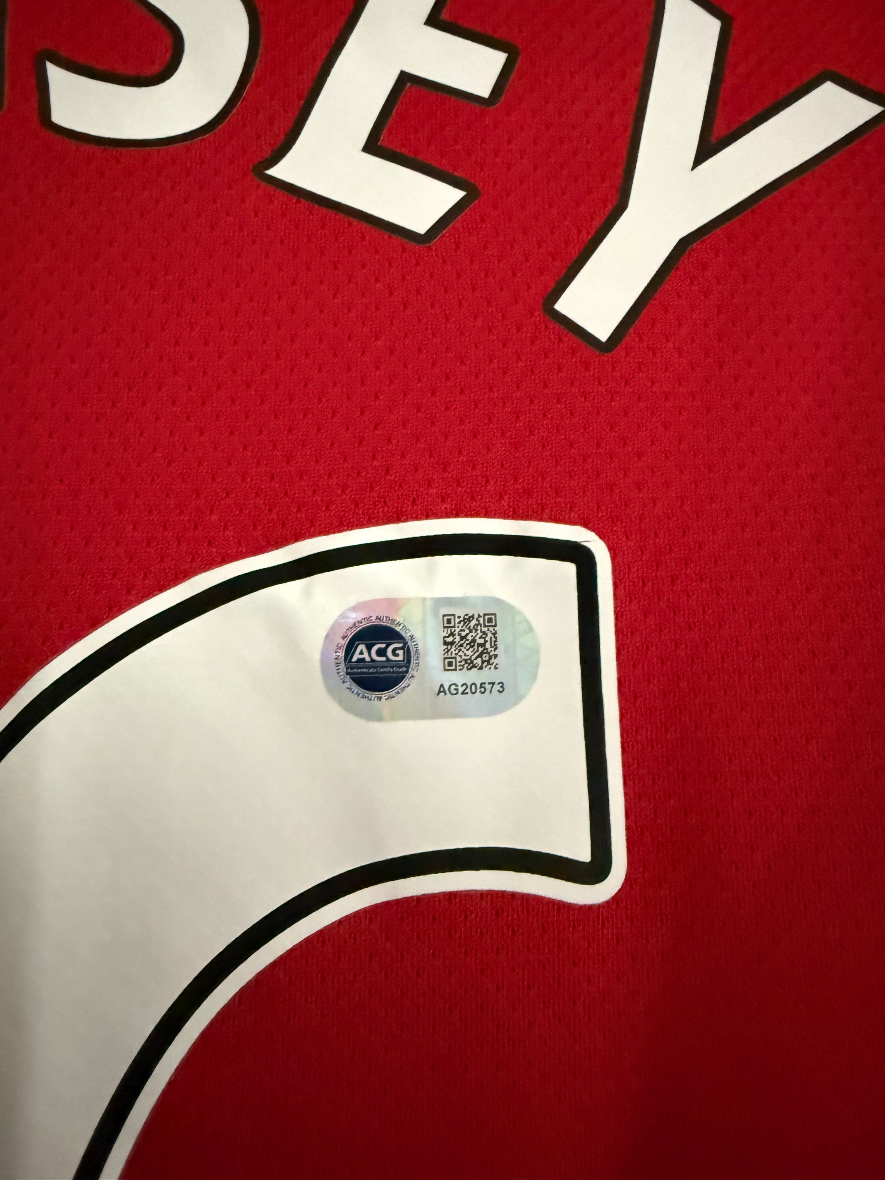 Aaron Ramsey Arsenal Signed Shirt *ACG AUTHENTICATED* RARE COA Wenger RVP