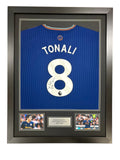 Sandro Tonali Newcastle United Signed Shirt Framed *VIDEO PROOF & COA* RARE