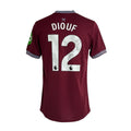 El Hadji Malick Diouf West Ham Signed Shirt *RARE* PROOF & COA AFCON