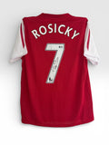 Tomas Rosicky Arsenal Signed Shirt RARE VIDEO PROOF ACG AUTHENTICATION RVP HENRY