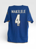 Claude Makelele Chelsea Signed Shirt 05/06 Home *RARE* PROOF ACG Authenticated
