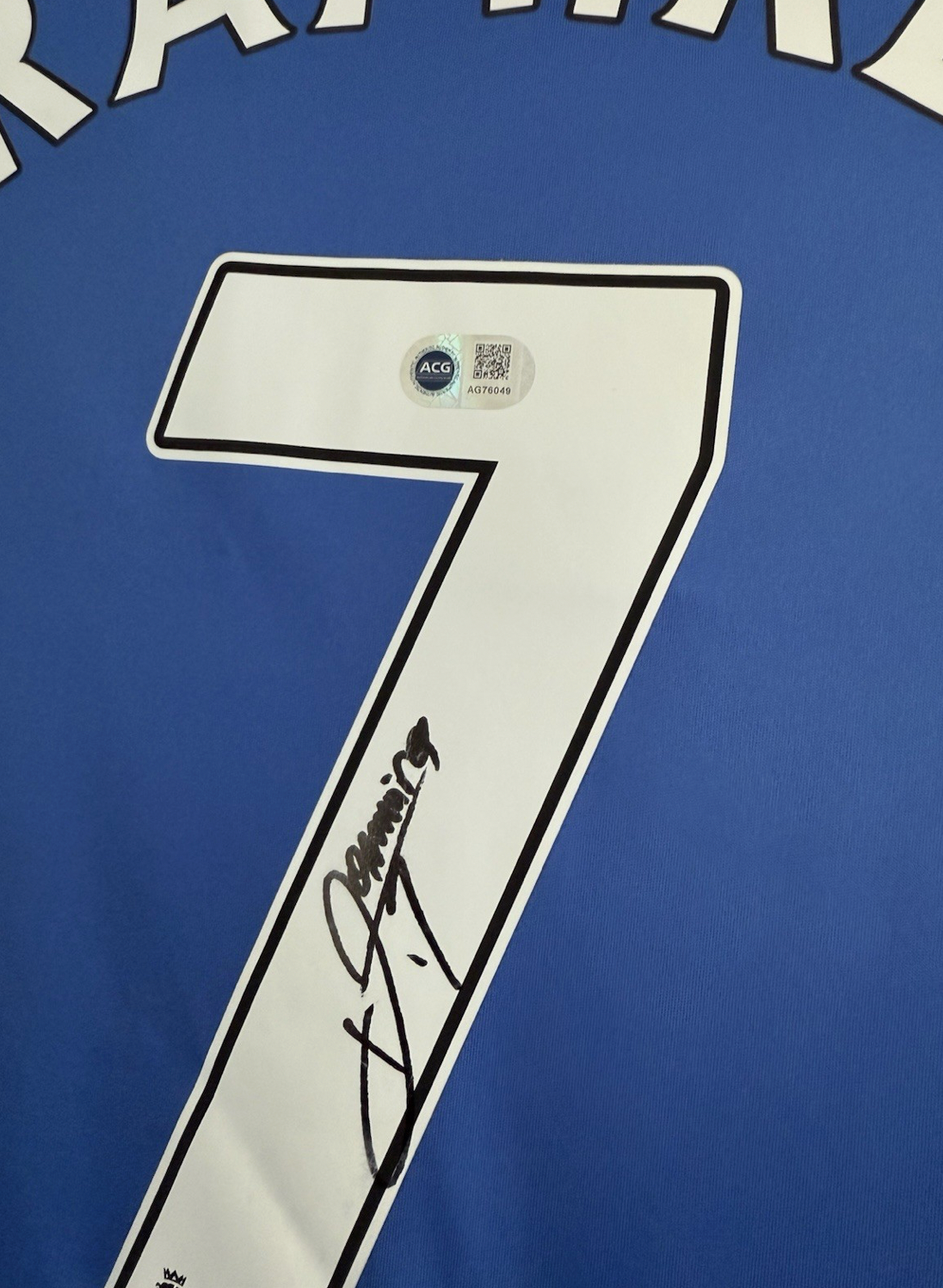 Ramires Chelsea Signed Shirt *RARE* PROOF & ACG AUTHENTICATED