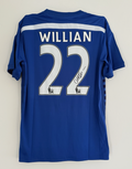 Willian Chelsea Signed Shirt *RETRO* *VIDEO PROOF + COA* 14/15 Premier League