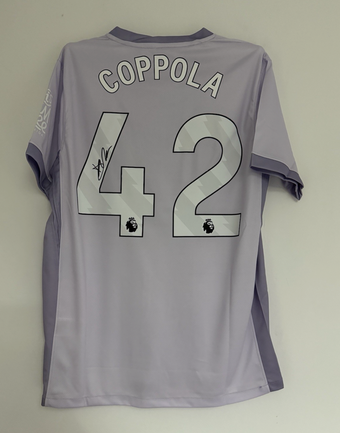 Diego Coppola Brighton Signed Shirt 25/26 Away *RARE* COA & VIDEO PROOF
