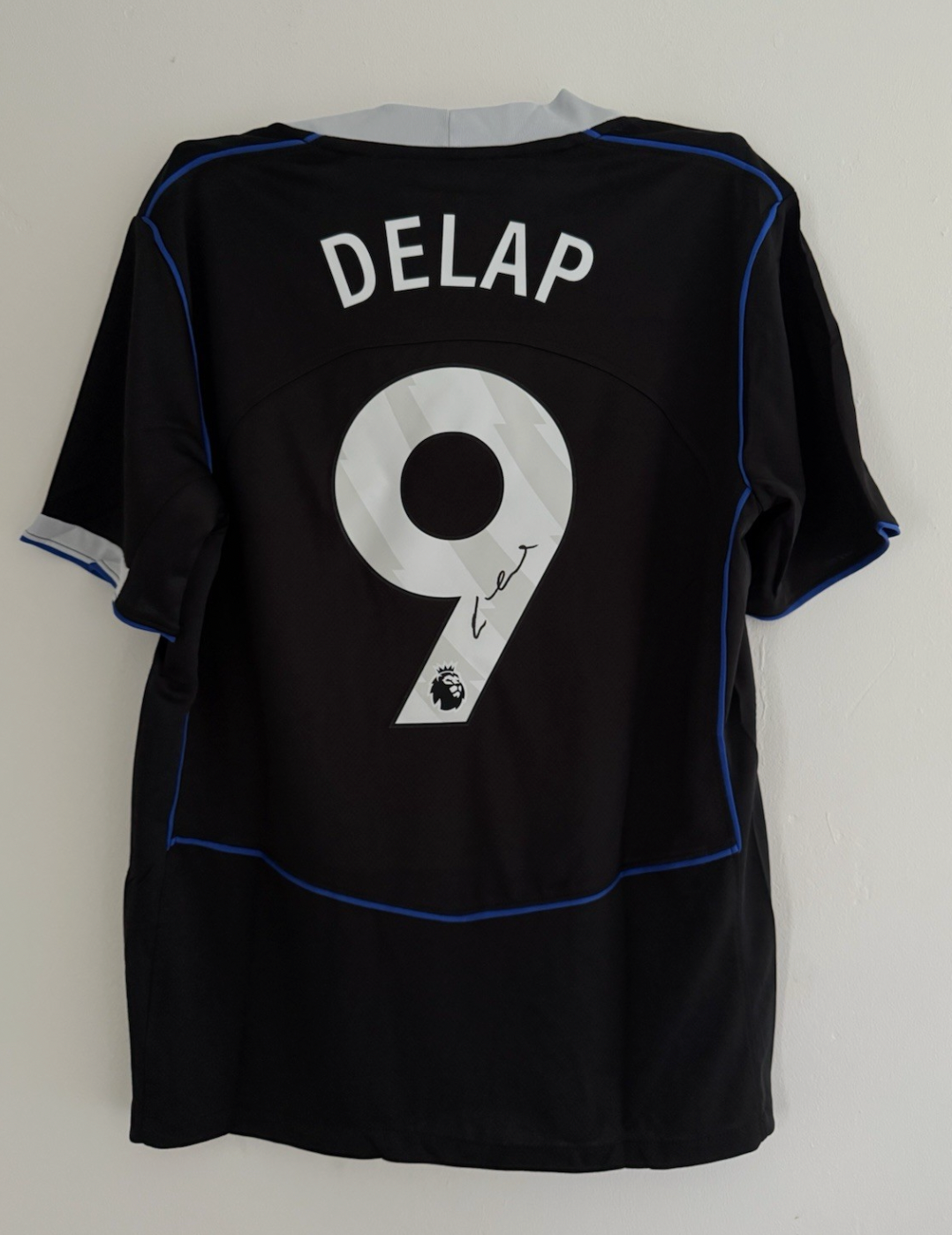 Liam Delap Chelsea Signed Shirt THIRD SHIRT *COA & PROOF*