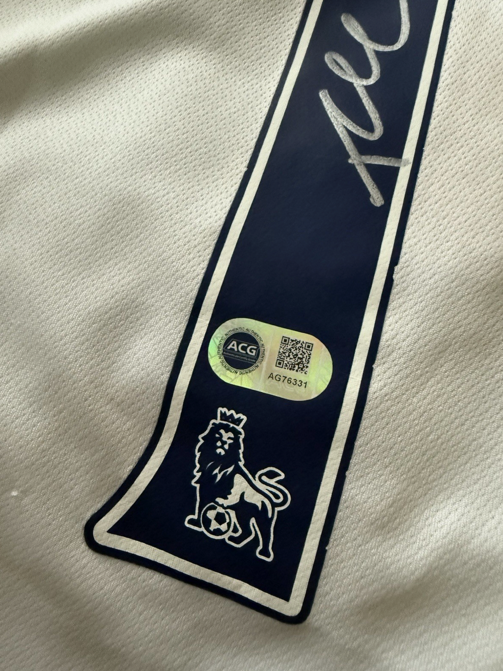 Robbie Keane Tottenham Hotspur Signed Shirt 09/10 *RARE* PROOF & ACG AUTHENTIC