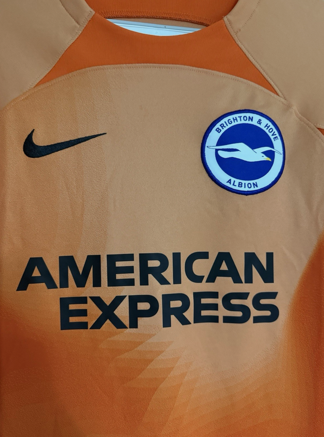 Jason Steele Brighton Signed Shirt RARE Genuine Shirt Goalkeeper Europa League