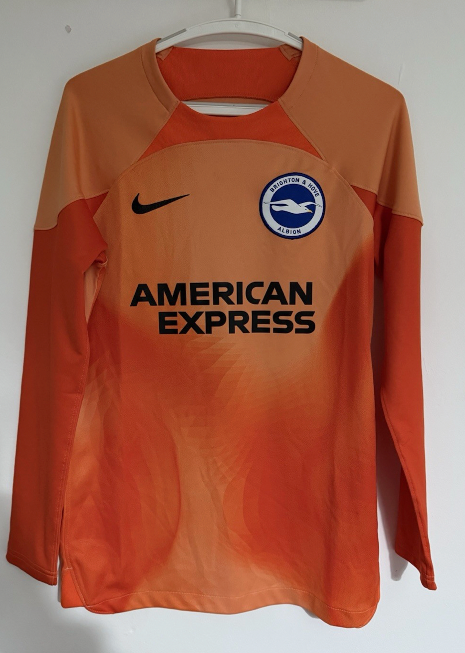 Jason Steele Brighton Signed Shirt RARE Genuine Shirt Goalkeeper Europa League