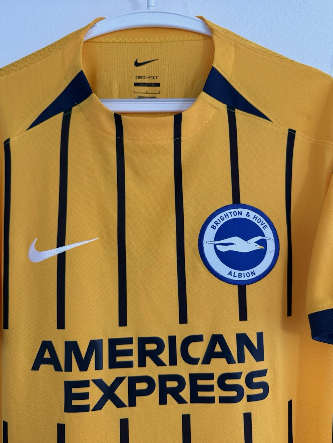 Lewis Dunk Brighton & Hove Albion Signed Shirt GENUINE 25/26 Third Shirt