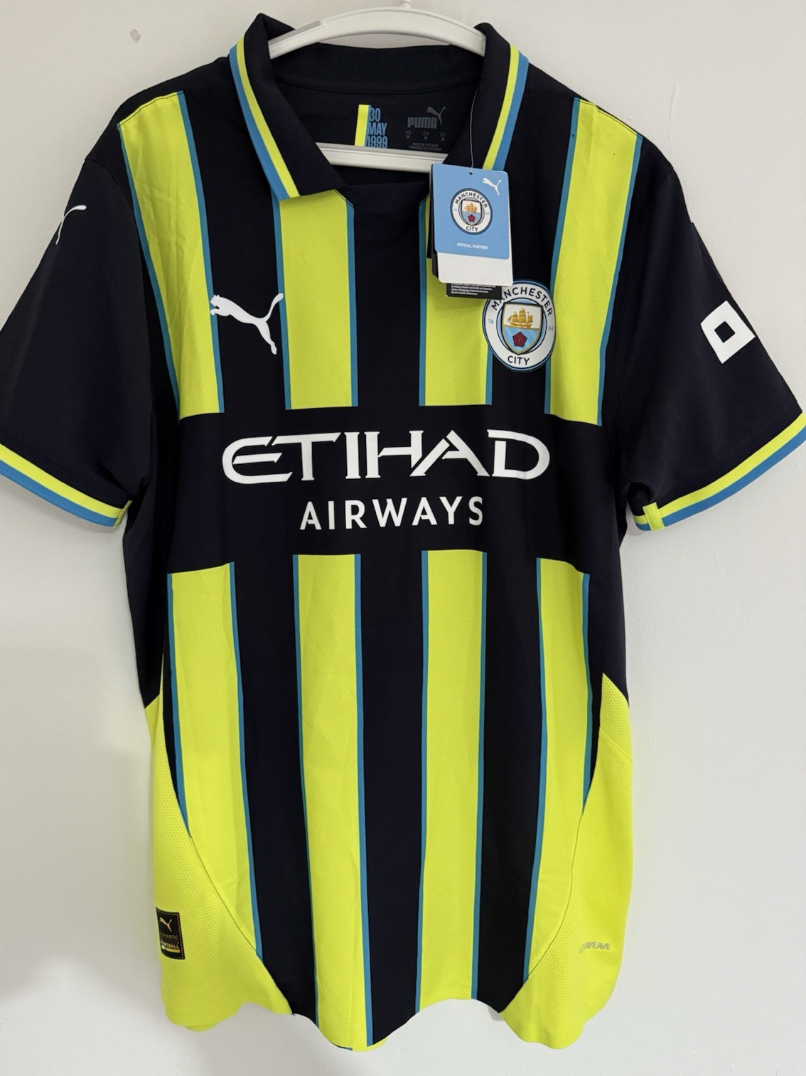 Kevin De Bruyne Manchester City Signed Shirt *BECKETT & ACG COA* RARE* Official