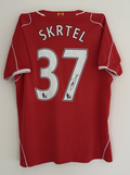 Martin Skrtel Liverpool Signed Shirt *RARE* PROOF & COA 14/15 Season RETRO