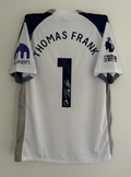 Thomas Frank Tottenham Hotspur Signed Shirt *EXACT VIDEO PROOF & COA*