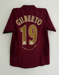 Gilberto Silva Arsenal Signed Shirt 05/06 Highbury EXACT VIDEO PROOF+ COA RARE 2
