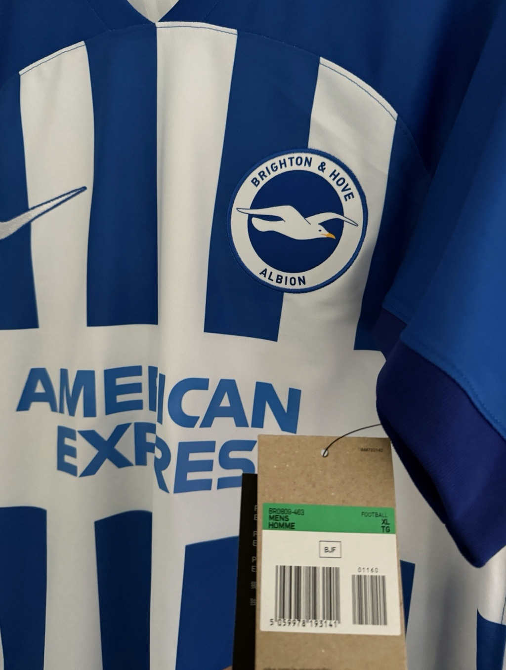 Kaoru Mitoma Brighton Signed Shirt *BECKETT AUTHENTICATION* PROOF & COA **RARE**