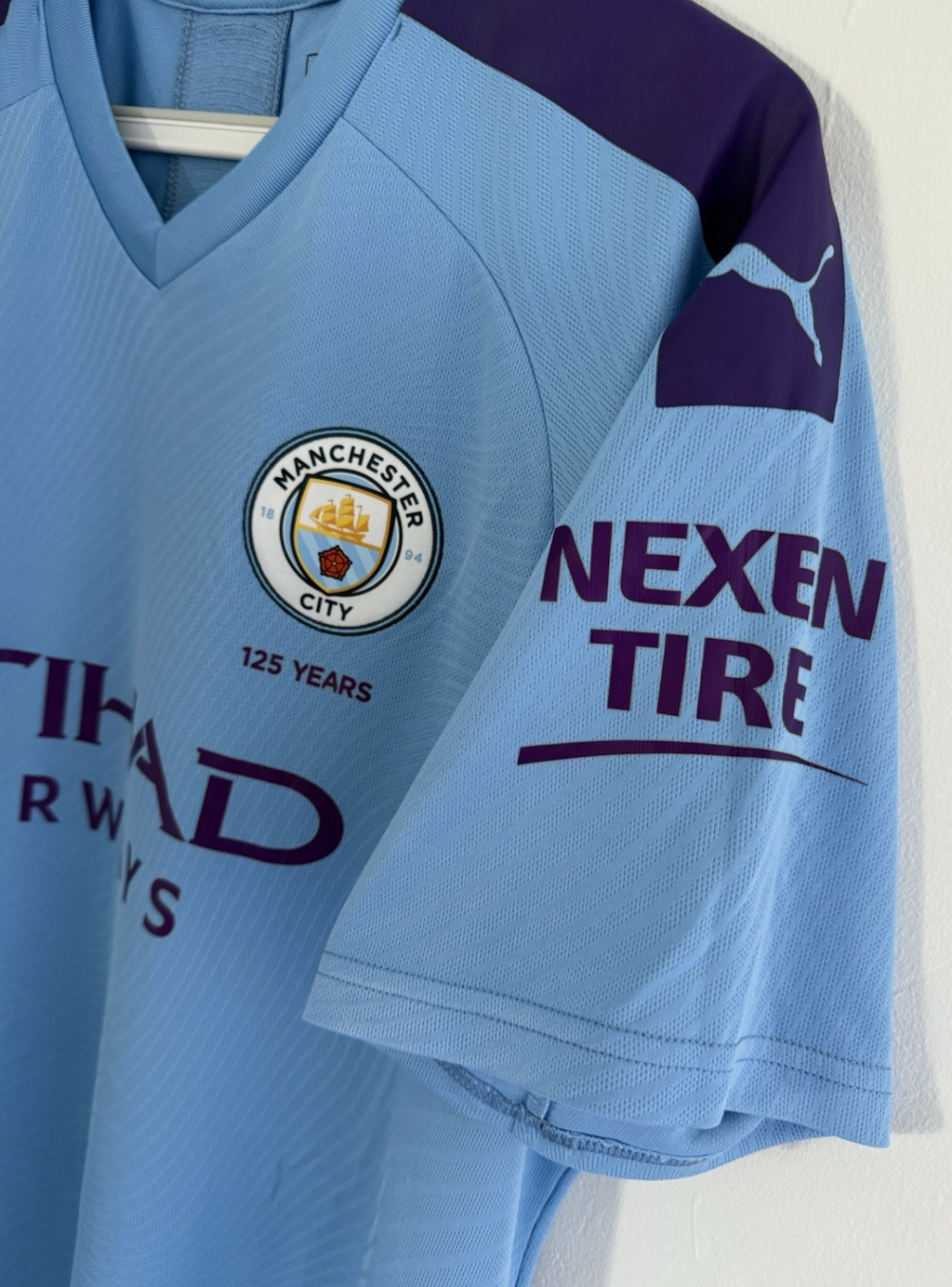 David Silva Manchester City Signed Shirt *ORGINAL SHIRT *RARE* PROOF & COA*