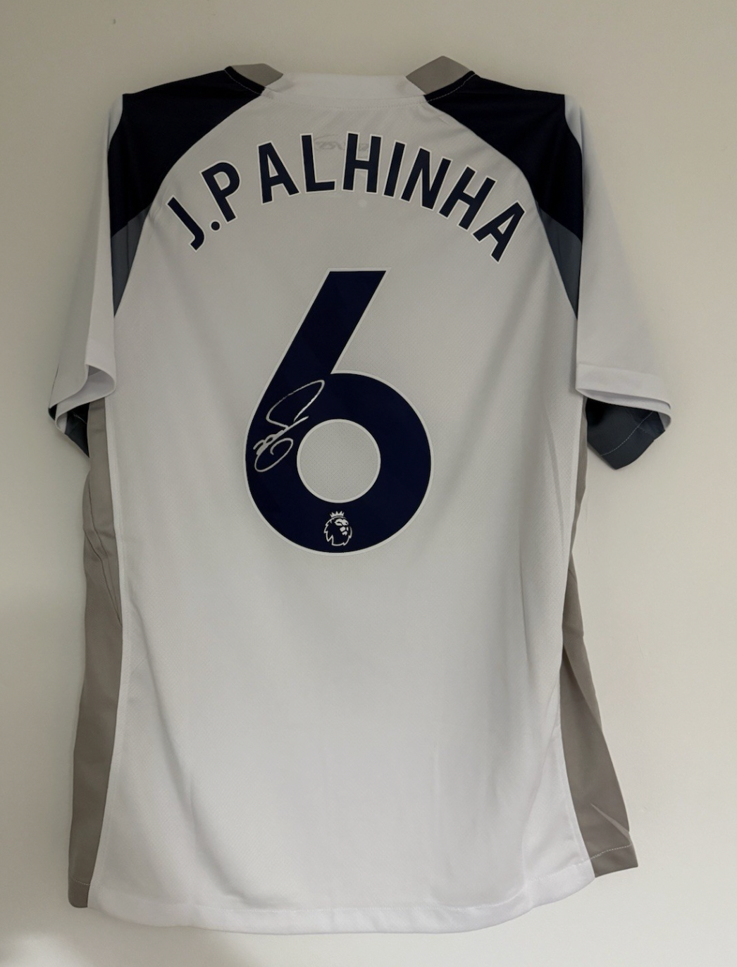 Joao Palhinha Tottenham Signed Shirt *RARE* Proof & COA 25/26 Season
