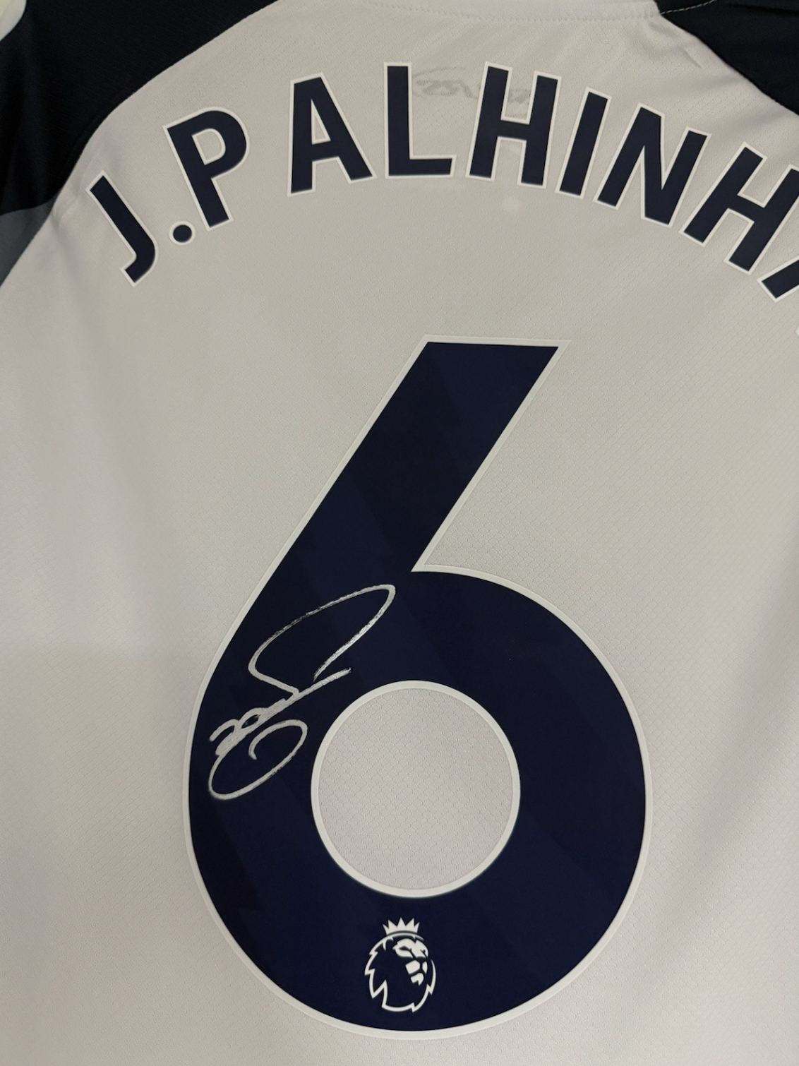 Joao Palhinha Tottenham Signed Shirt *RARE* Proof & COA 25/26 Season