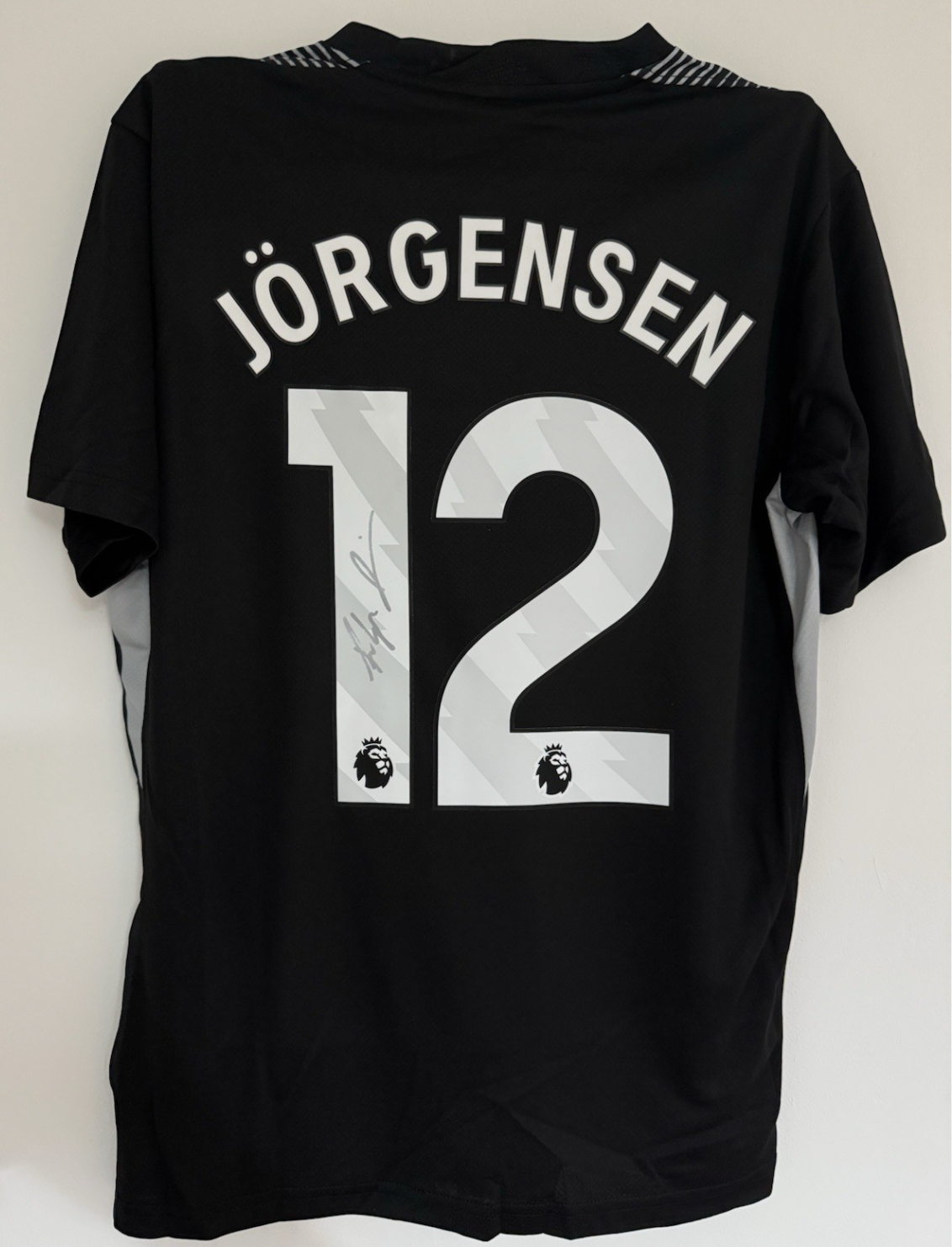 Filip Jörgensen Chelsea Signed Shirt Goalkeeper *EXACT VIDEO PROOF* COA