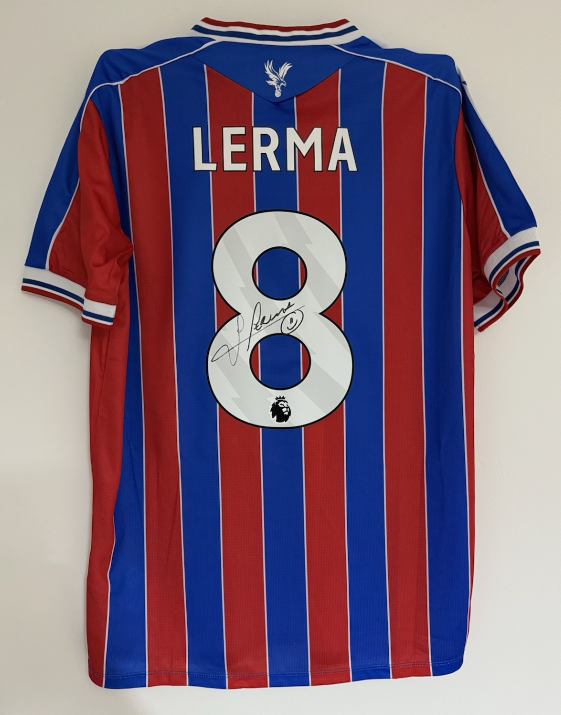 Jefferson Lerma Crystal Palace Signed Shirt 25/26 Home Shirt * Video Proof*