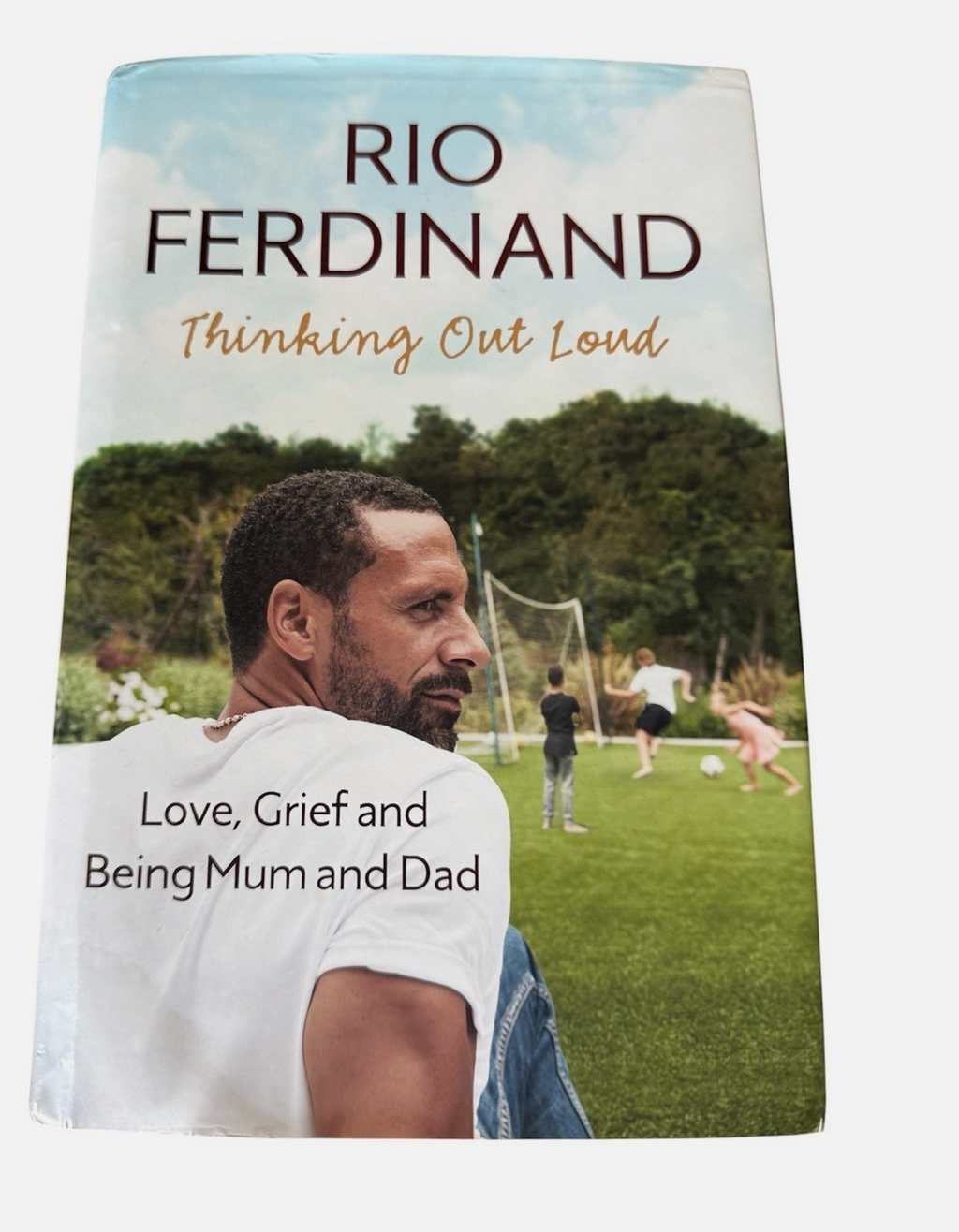 Rio Ferdinand Signed Book Manchester United Legend *COA & AUTHENTICATION*England