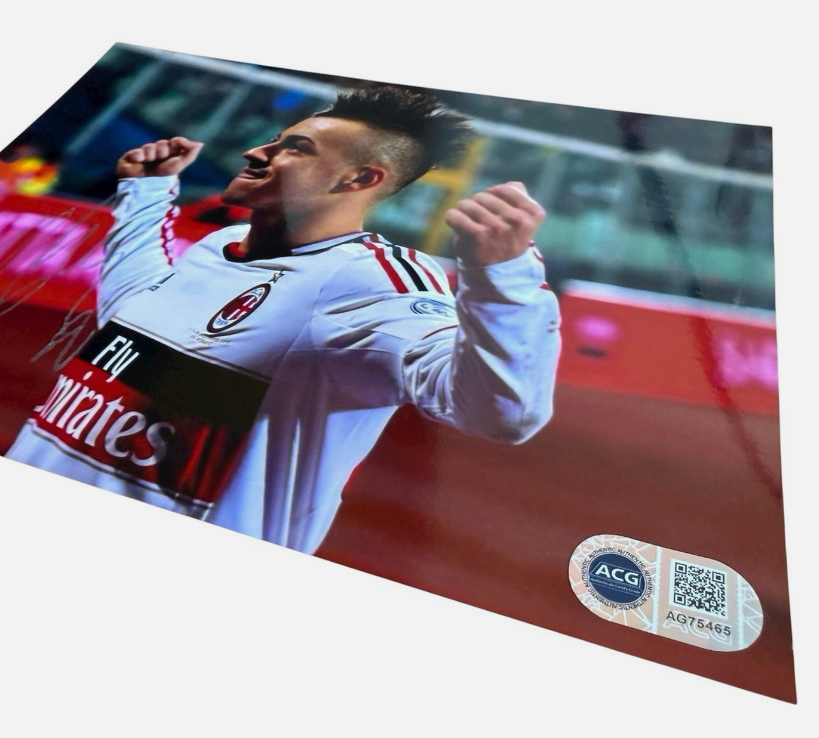 Stephan El Shaarawy AC Milan Hand Signed Photo *RARE* PROOF + AUTHENTICATION COA