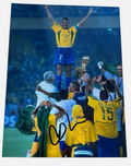 Cafu Hand Signed Photo *RARE* BRAZIL WORLD CUP WINNER *VIDEO PROOF & COA*