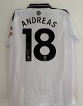Andreas Pereira Fulham Signed Shirt *RARE* *PHOTO PROOF & COA*