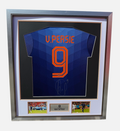 Robin Van Persie Netherlands Signed Shirt Framed *2014 WC* RARE *PROOF + COA*