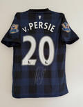 Robin van Persie Manchester United Signed shirt *PROOF* 13/14 *PRIVATE SIGNING*