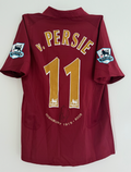 Robin Van Persie Signed Arsenal Shirt 05/06 Highbury COA VIDEO Proof RARE