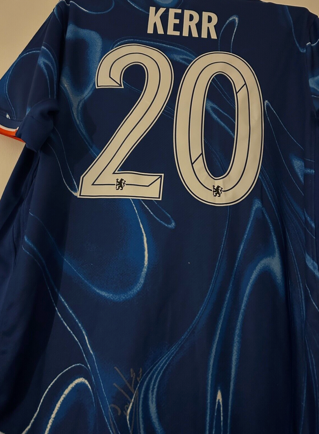 Sam Kerr Chelsea signed shirt *EXACT VIDEO PROOF INCLUDED*