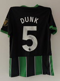 Lewis Dunk Brighton Signed Shirt *EXACT VIDEO PROOF INCLUDED*