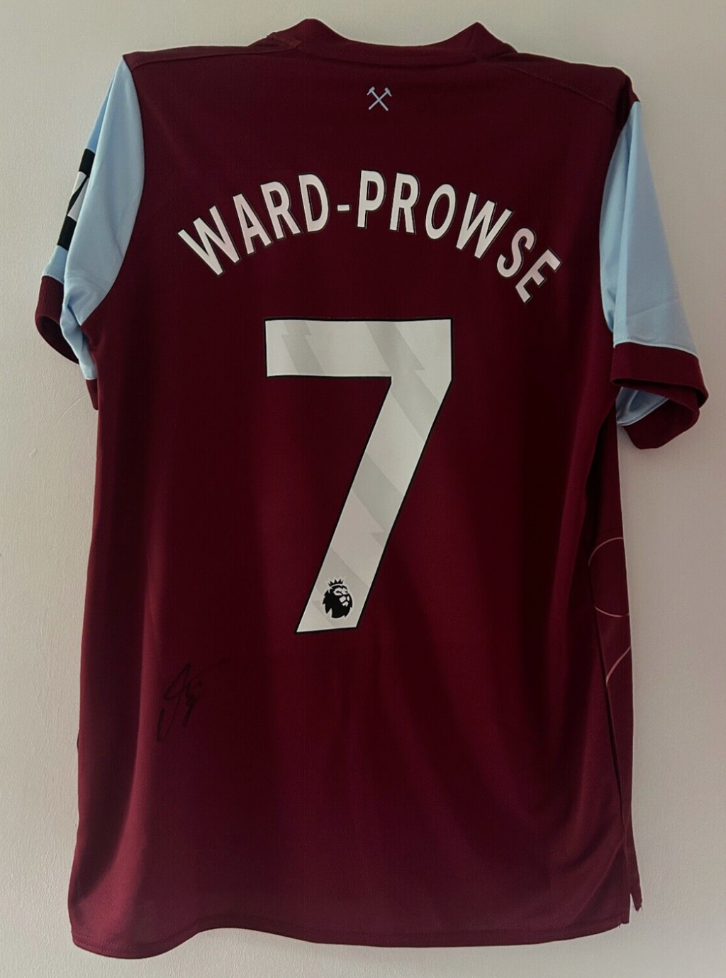 James Ward Prowse West Ham Signed Shirt