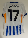Yankuba Minteh Brighton Signed Shirt
