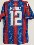 Daniel Munoz Crystal Palace Signed Shirt FA CUP WINNERS RARE *EXACT VIDEO PROOF*